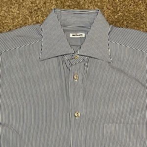 Kiton dress shirt 17.5 44